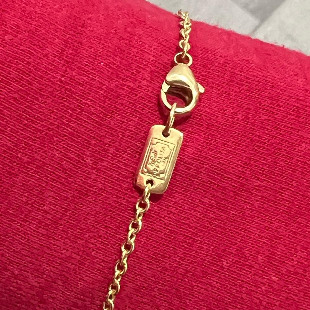 Ippolita Polished Rock Candy 18K Yellow Gold & Mother-Of-Pearl Necklace π - Picture 10 of 14